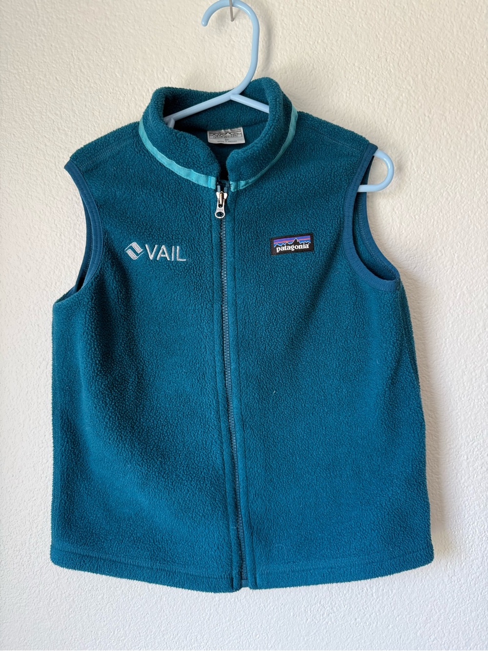 Patagonia Kids Teal Fleece Jacket